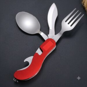 Multi-Tool Camping Utensil Set